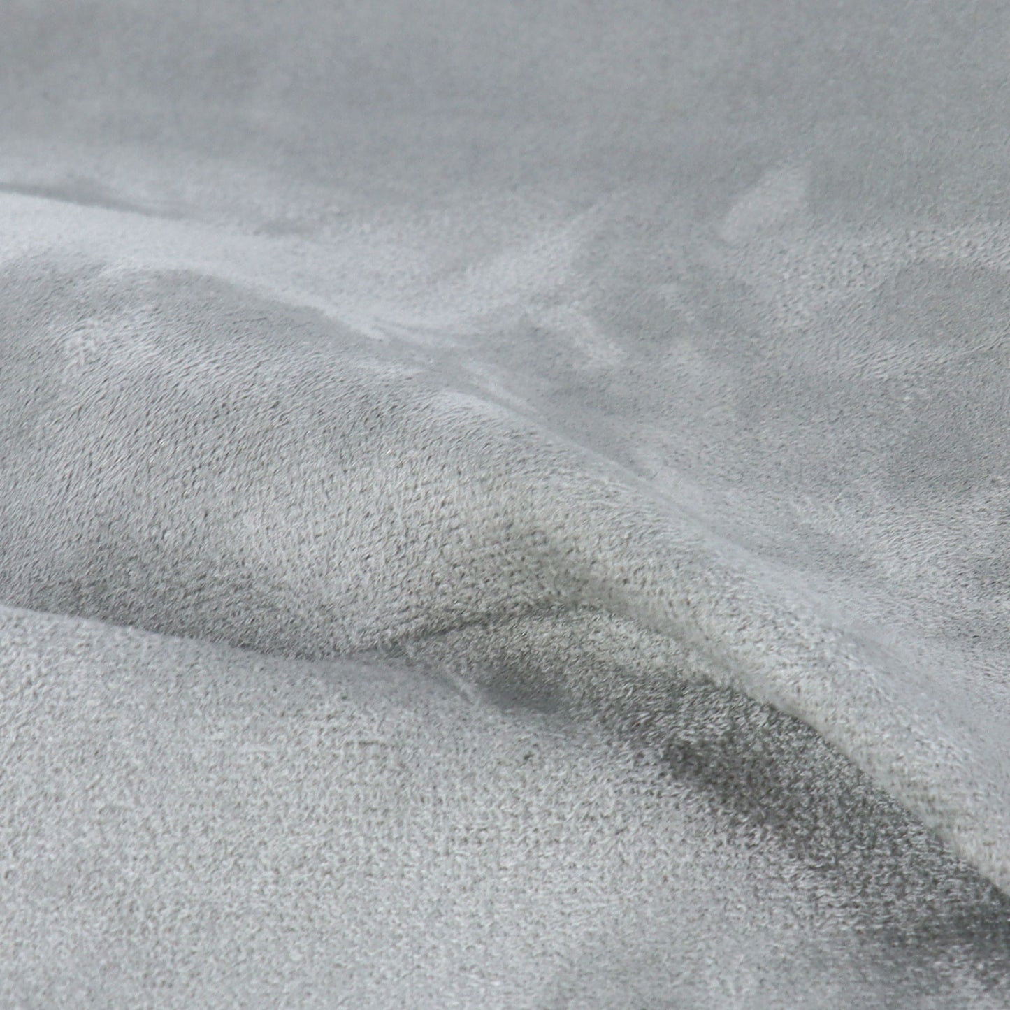 Micro-Suede Headliner Fabric - Foam Backed Roof Repair Material for DIY Automotive & Marine Interiors (Light Gray)
