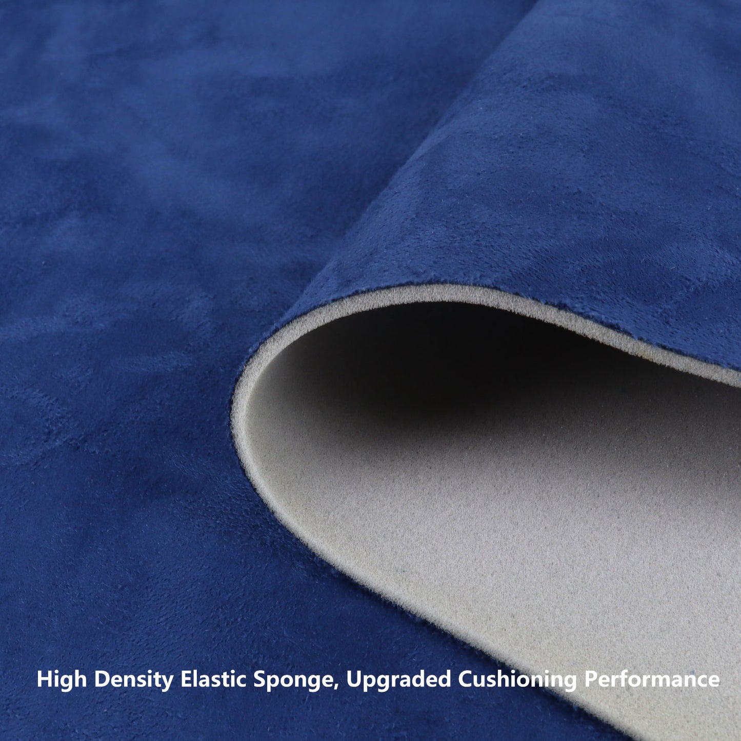 Micro-Suede Headliner Fabric - Foam Backed Roof Repair Material for DIY Automotive & Marine Interiors (Navy)