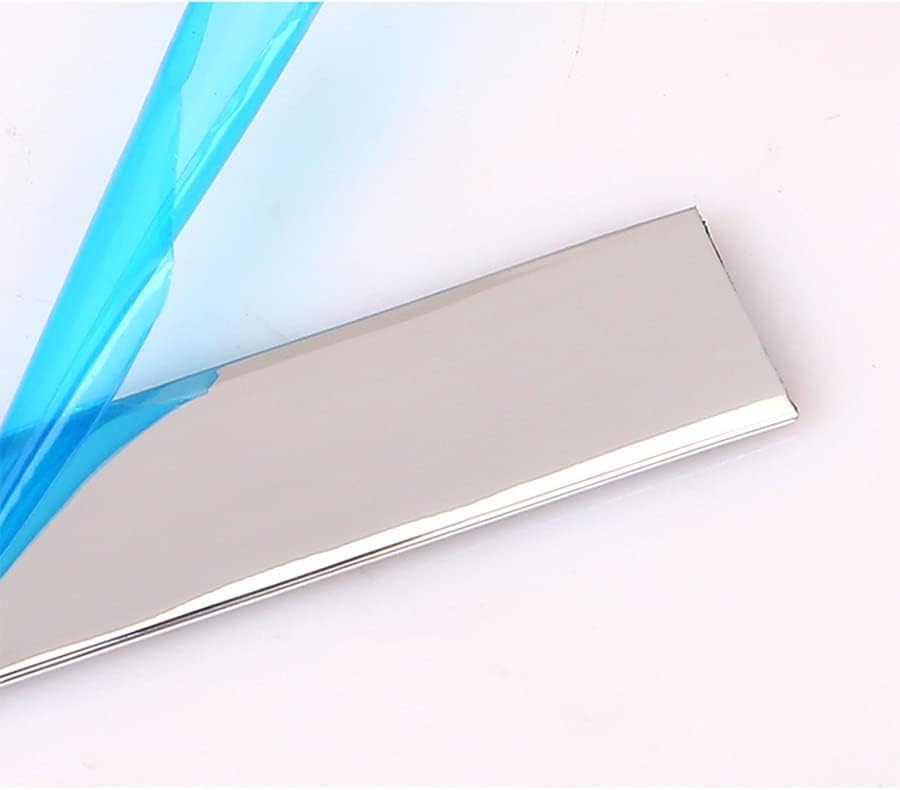 Automotive Chrome Trim Molding Strip - Cars Body Side Chrome Moulding Trim Strips(Self Adhesive) for Car/Truck/RV Door Window Bumper Scratch-Proof/Chrome Silver