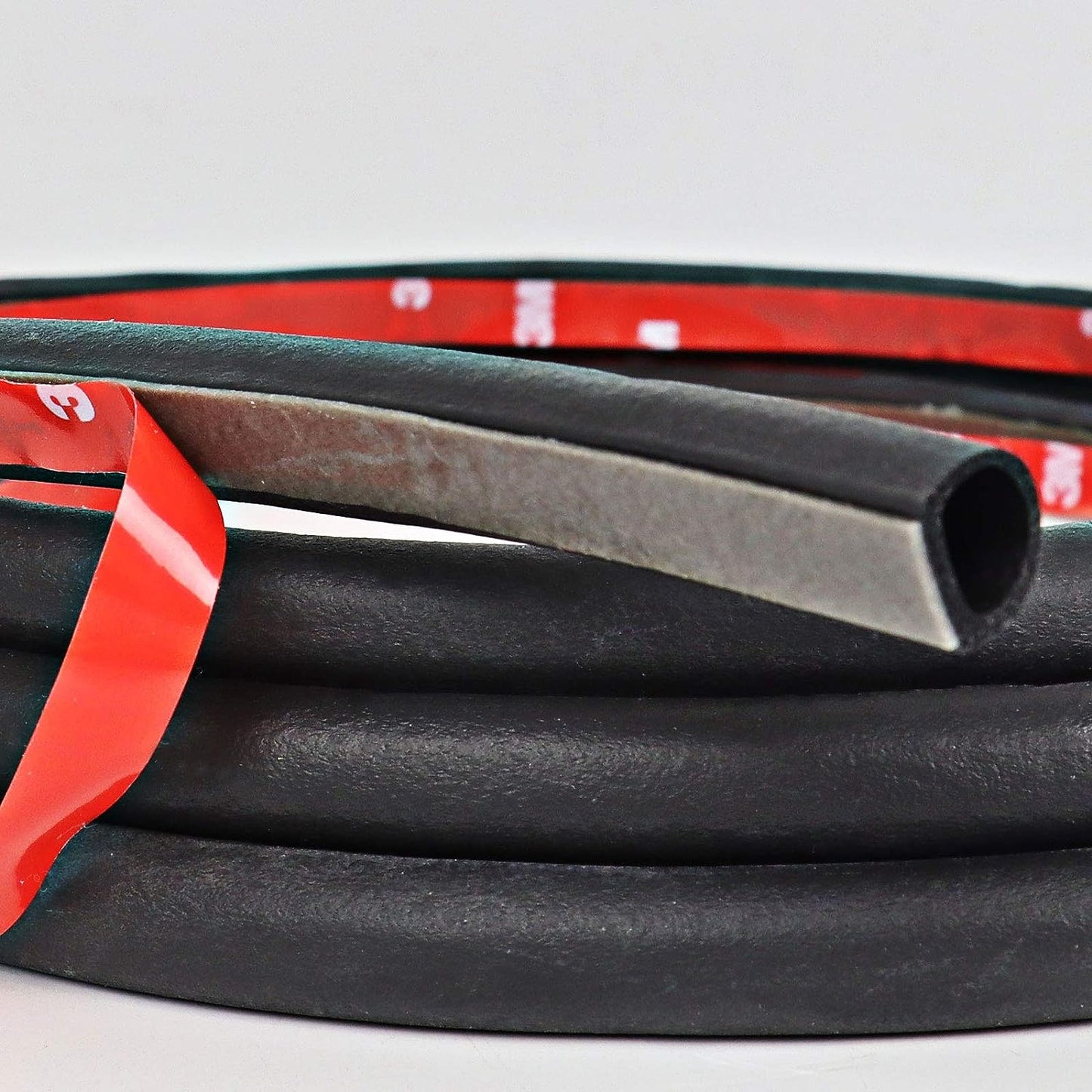 Car Door Weather Stripping,Flexible D Shape Rubber Seal Strip with Self-Adhesive for Seal The Gaps and Soundproof,Fit Most Car,Truck,SUV,RV,Boat and Home Appliaction,09