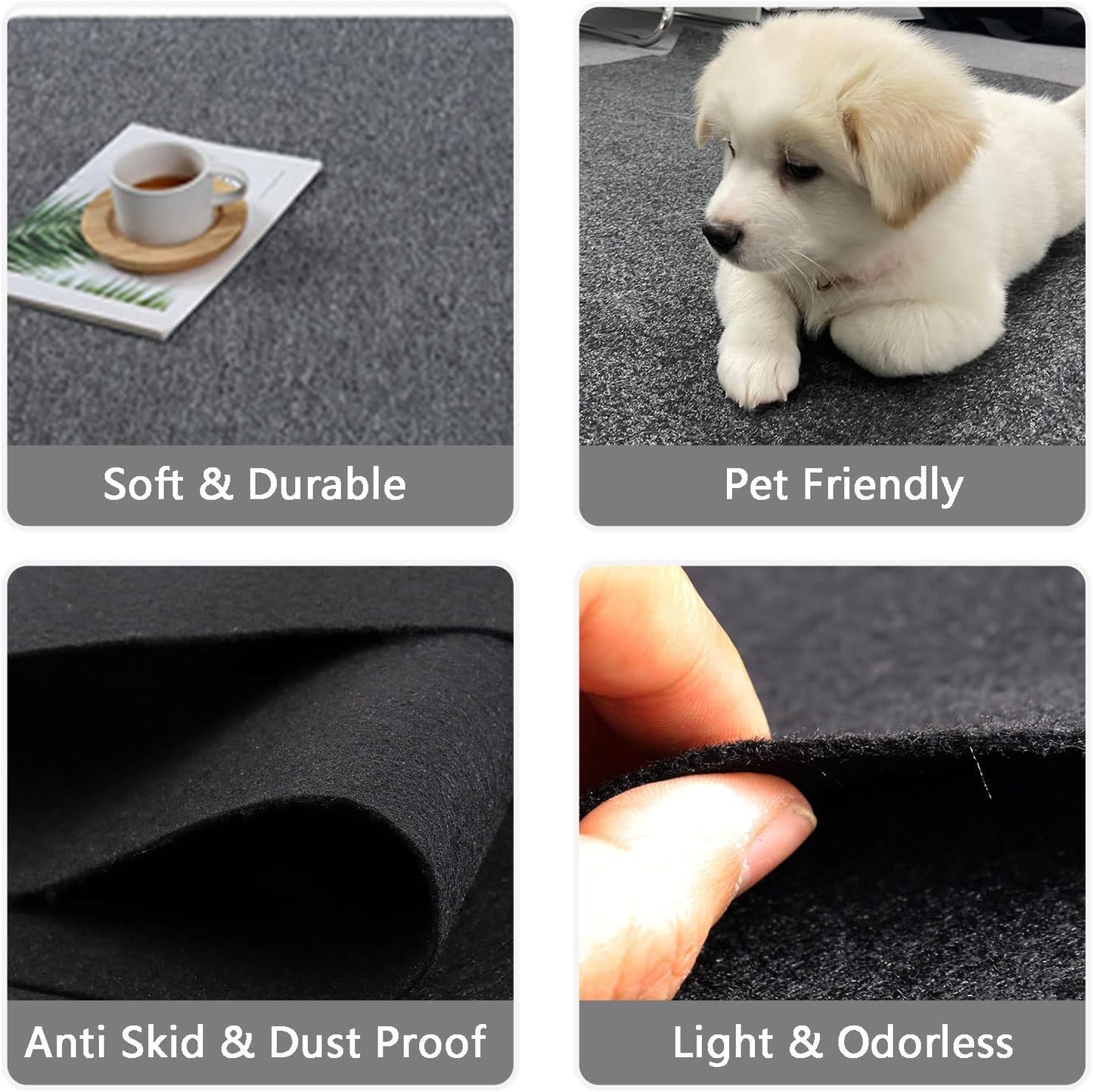 78" W Black Speaker Carpet Liner Resists Stains Speaker Box Cabinet Subwoofer for Car Audio,Boat Interior,Trunk,Shelf,Underfelt