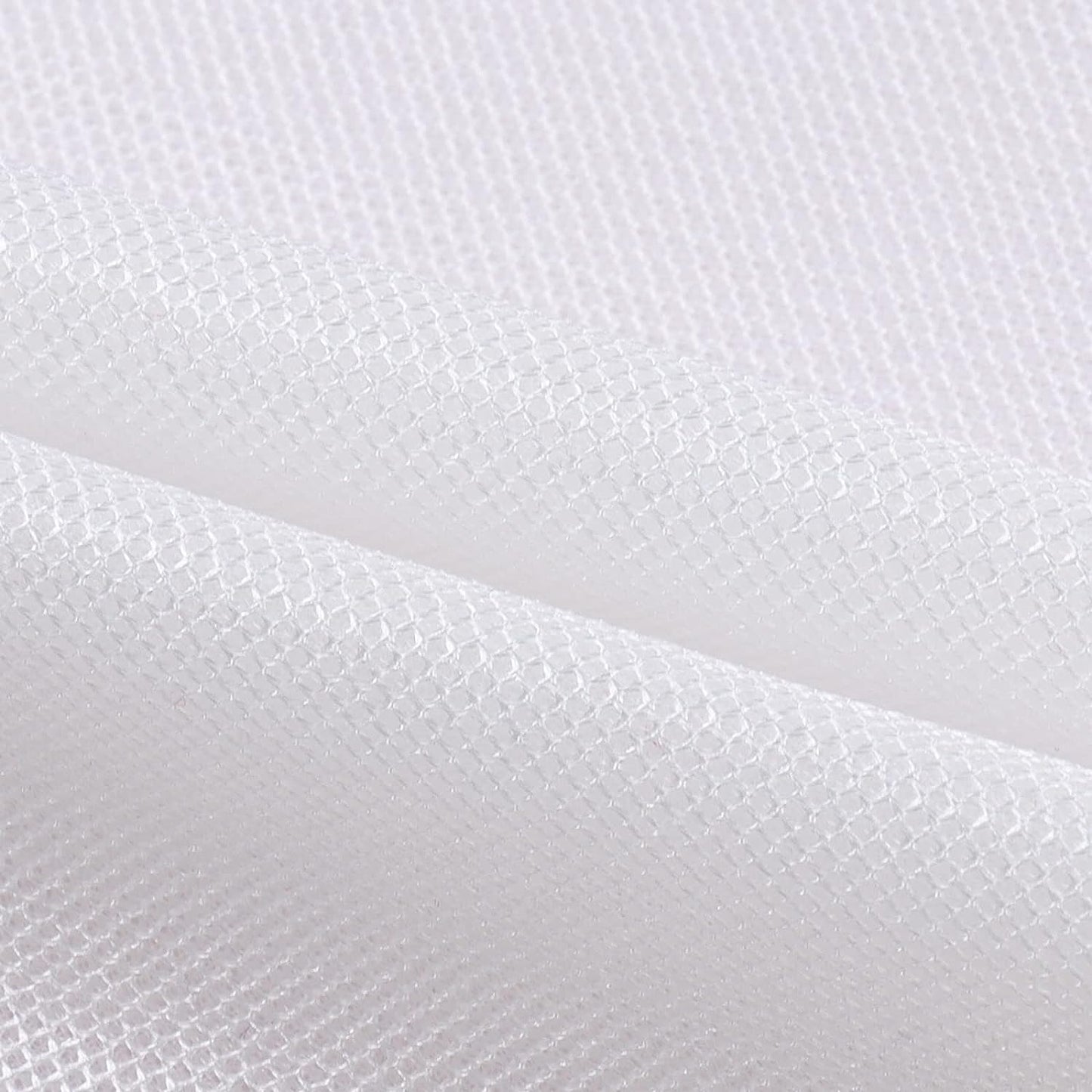 Breathable 3D Air Mesh Fabric,Light 3 Layers Sandwich Spacer Mesh Fabric, Apply to DIY Craft,Upholstery,Home Applications, Chair,Bags,Clothes,Shoes, Lining, 1yard/36"x56",Sold by The Yard (White)