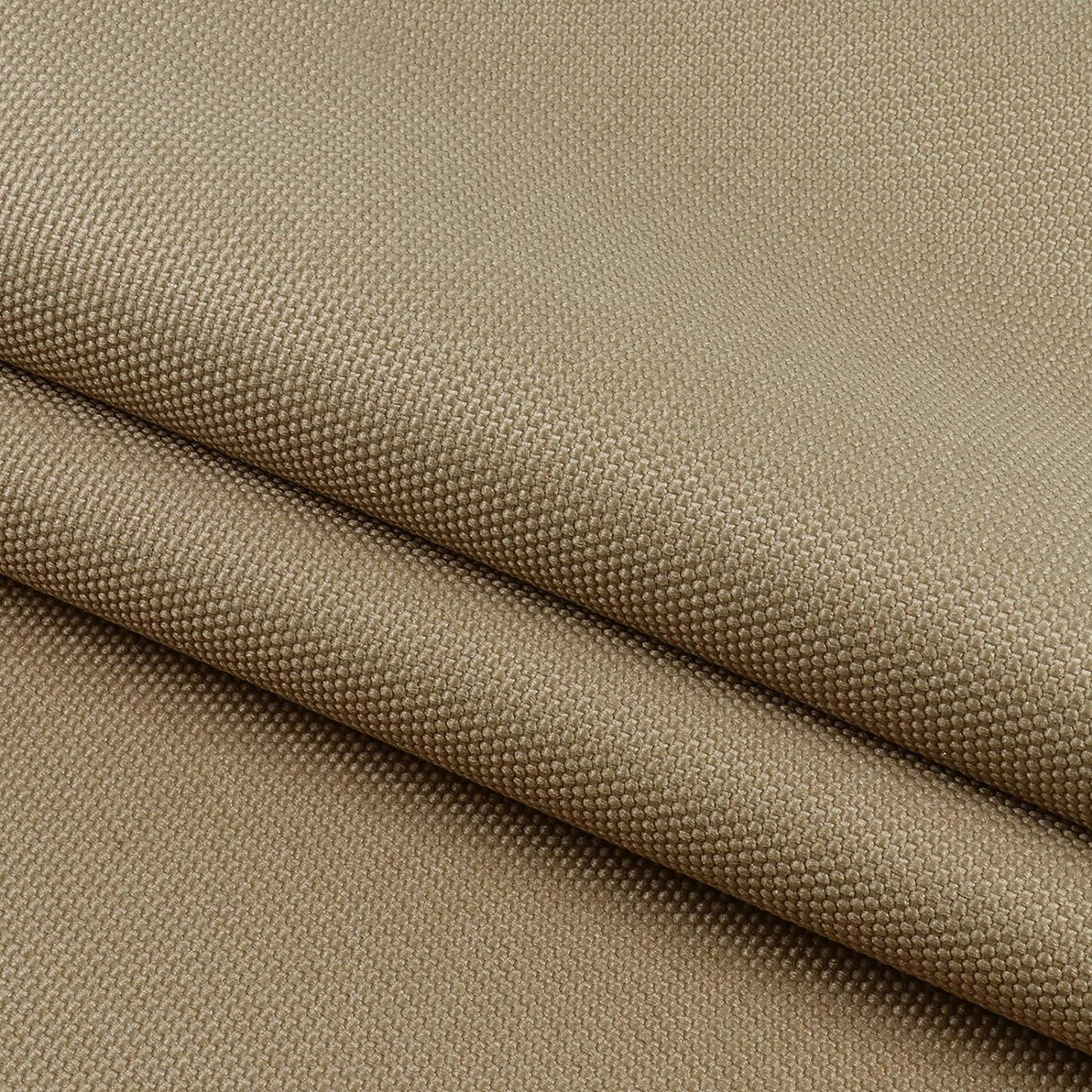 Waterproof PU Backing Canvas Fabric, Soft 1680 Denier Heavy Duty Canvas Cordura Fabric for Outdoor/Indoor, DIY Craft, Awning, Marine, Tent, Bags, Upholstery, 60"Wide, Sold by The Yard(Khaki)