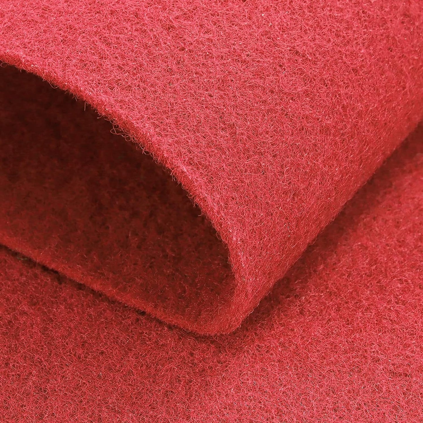 78"W Red Speaker Carpet Liner Resists Stains Speaker Box Cabinet Subwoofer for Car Audio,Boat Interior,Trunk,Shelf,Underfelt