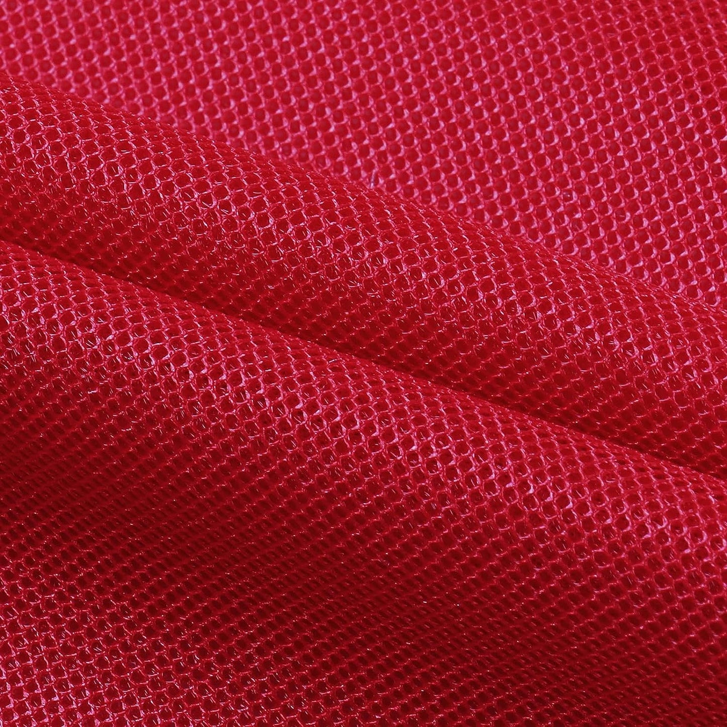 Breathable 3D Air Mesh Fabric,Light 3 Layers Sandwich Spacer Mesh Fabric, Apply to DIY Craft,Upholstery,Home Applications, Chair,Bags,Clothes,Shoes, Lining, 1yard/36"x56",Sold by The Yard (Red)