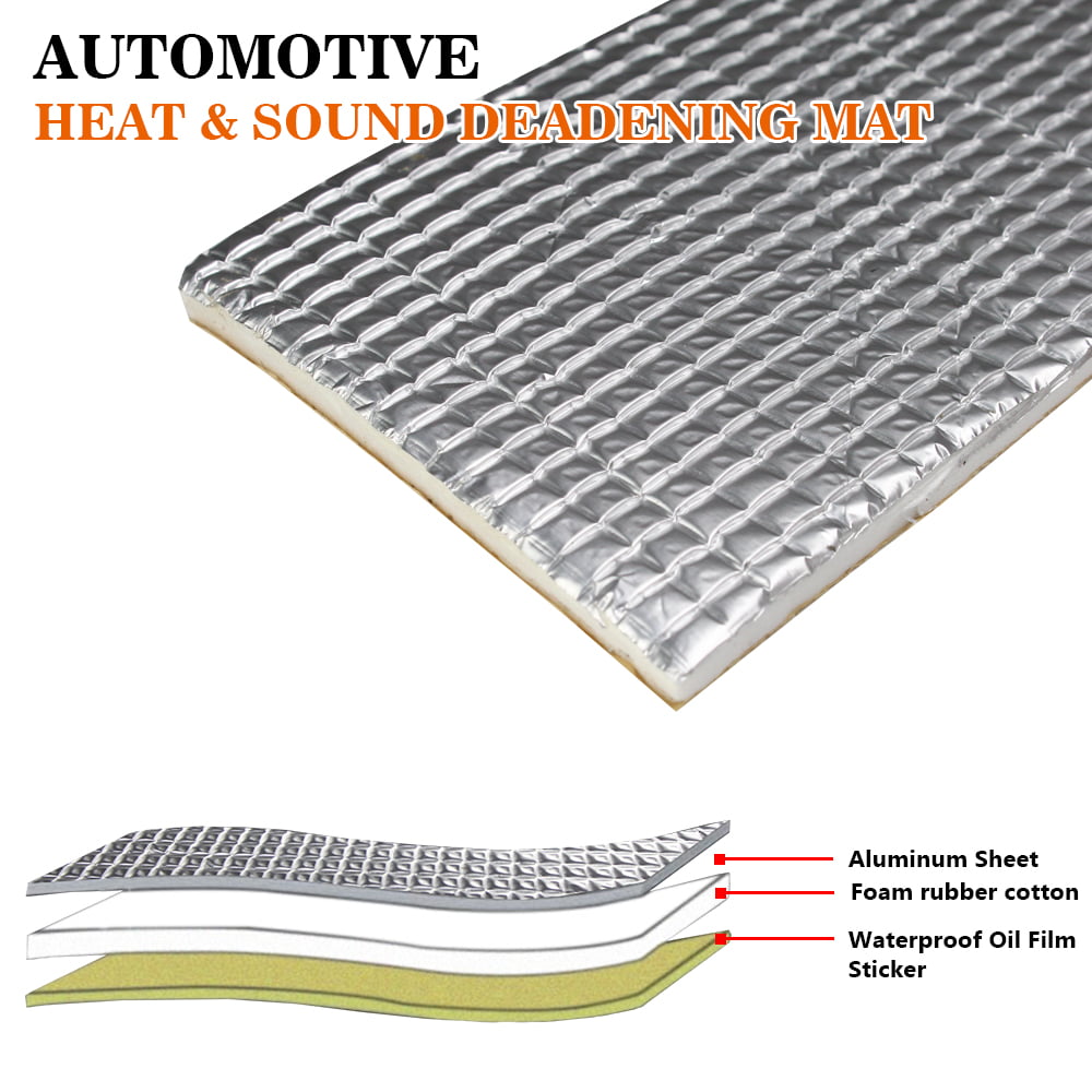 Fire Heat Shield Insulation Mat Cotton Pad For Car Hood Turbo Exhaust  Muffler