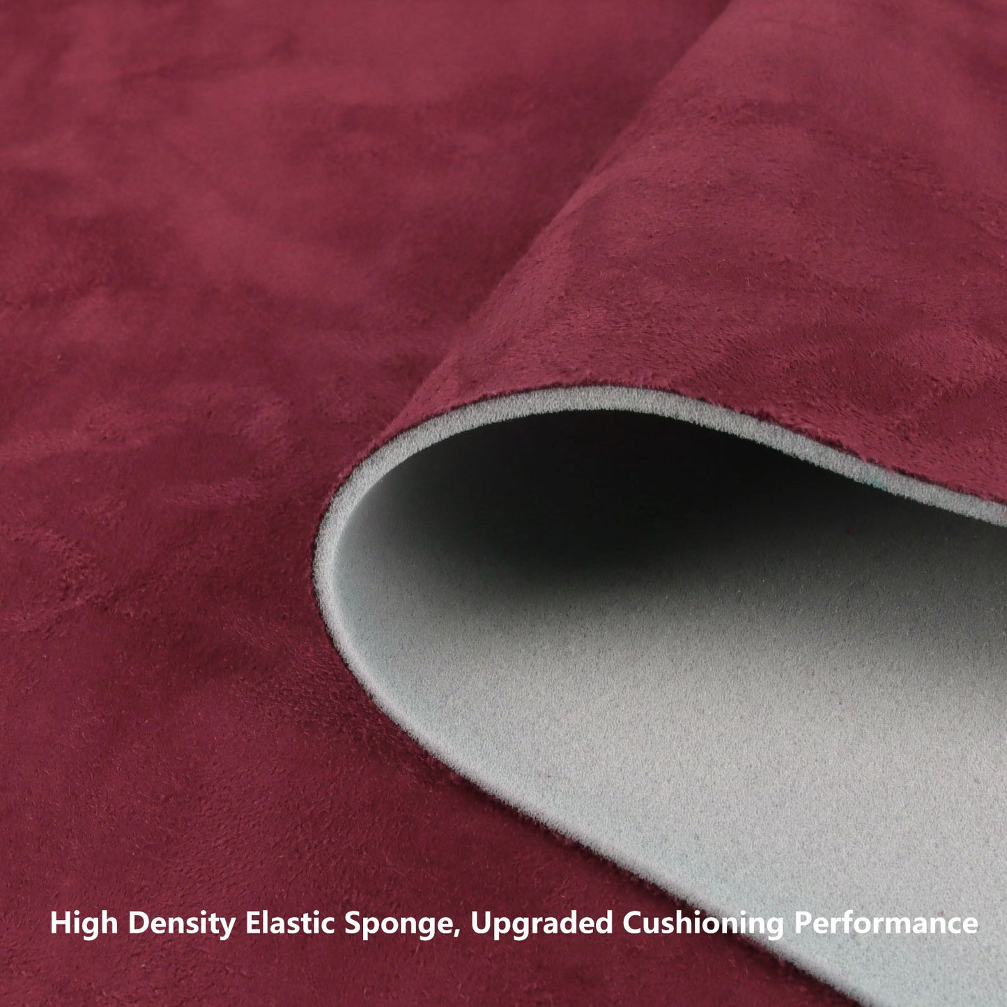 Faux Suede Headliner Roof Fabric Car Interior Replacement Wine Red 60" Wide