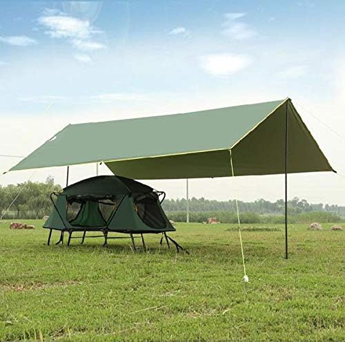 Waterproof Canvas Fabric 1680Denier - 60"W Heavy Duty Marine Awning Fabric(PVC Coated) Water-Resistant Cordura Material for Outdoor/Indoor Boat Tent Cushion Covering 60" Wide (Army Green)