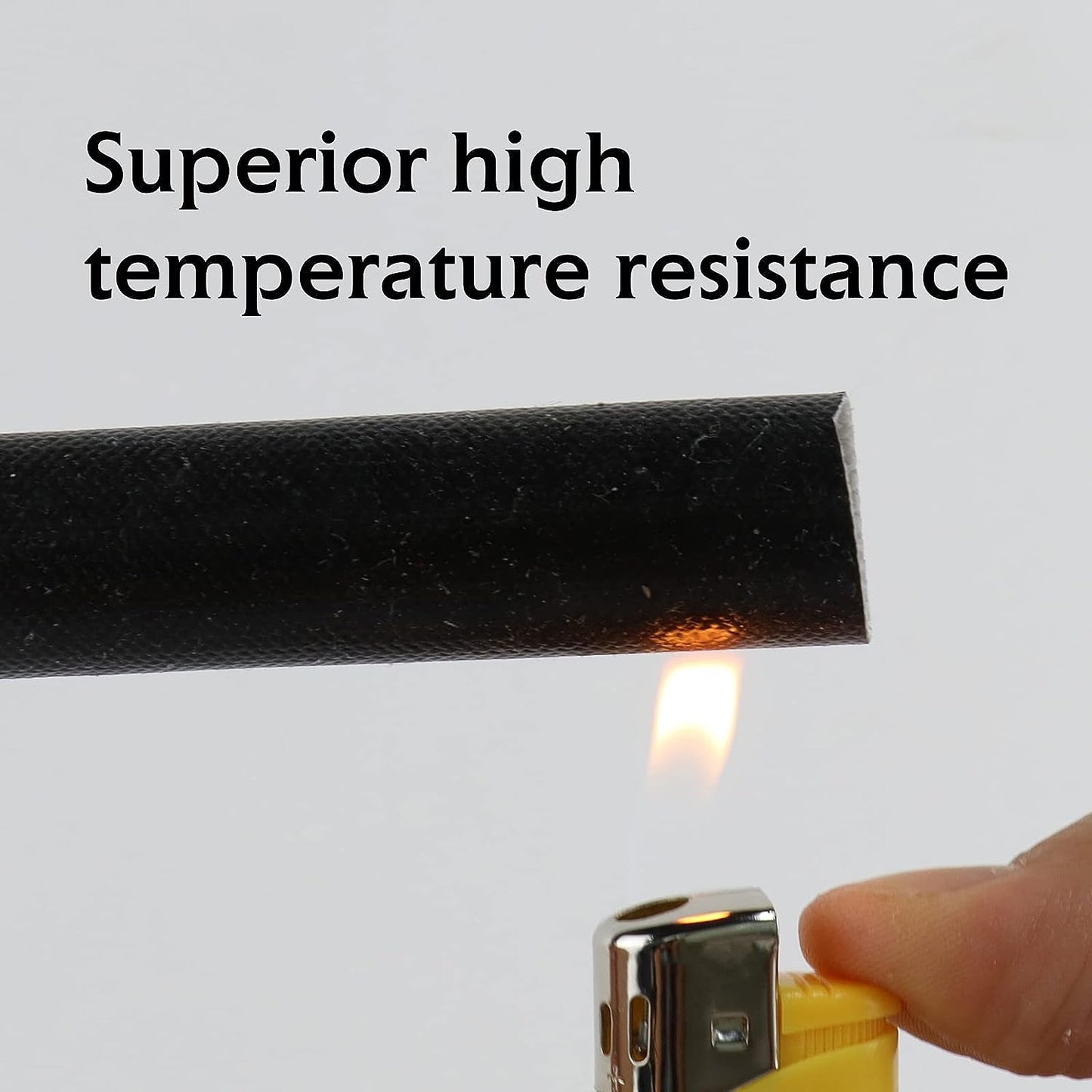 Self-extinguishing Silicone Fiberglass Sleeve Coating High Temperature Resistance ,Flexibility for Electrical Cable Insulation Protect