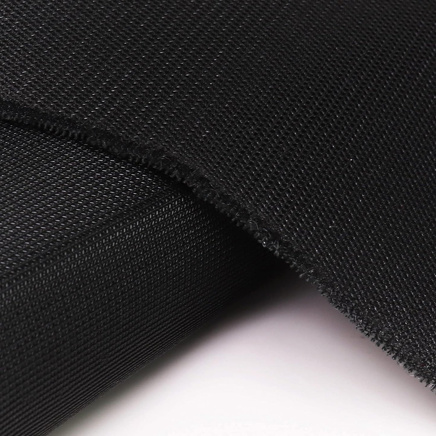 Breathable 3D Air Mesh Fabric,Light 3 Layers Sandwich Spacer Mesh Fabric, Apply to DIY Craft,Upholstery,Home Applications, Chair,Bags,Clothes,Shoes, Lining, 1yard/36"x56",Sold by The Yard (Black)