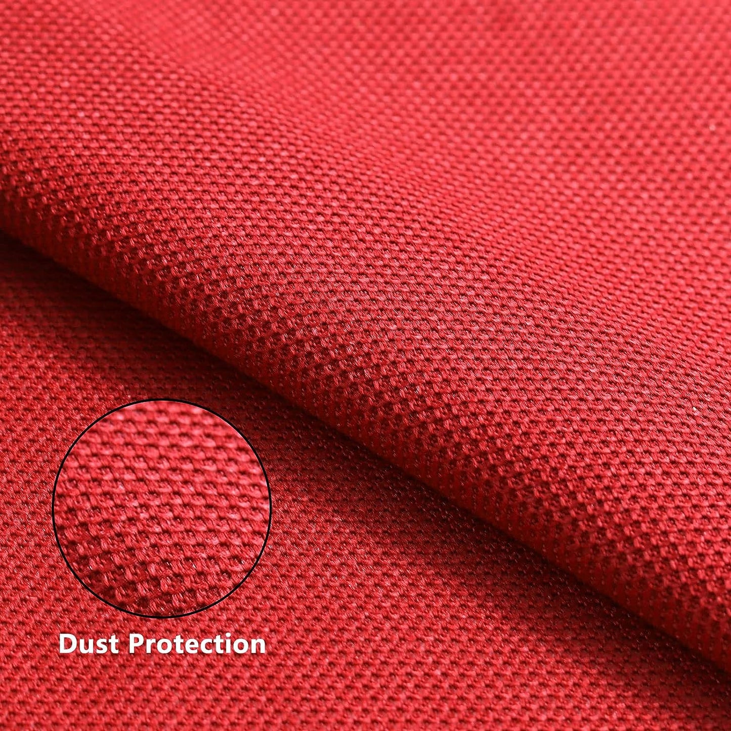 1yard Stereo Mesh Fabric, Speaker Grill Cloth, Acoustically Transparent Sound Transmission for Protection Multi-Purpose Hall Studio Stage Speakers Red