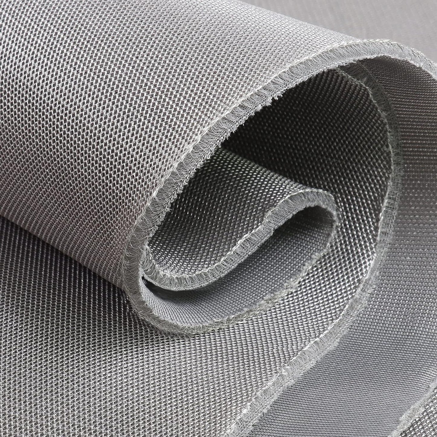 Breathable 3D Air Mesh Fabric,Light 3 Layers Sandwich Spacer Mesh Fabric, Apply to DIY Craft,Upholstery,Home Applications, Chair,Bags,Clothes,Shoes, Lining, 1yard/36"x56",Sold by The Yard (Gray)